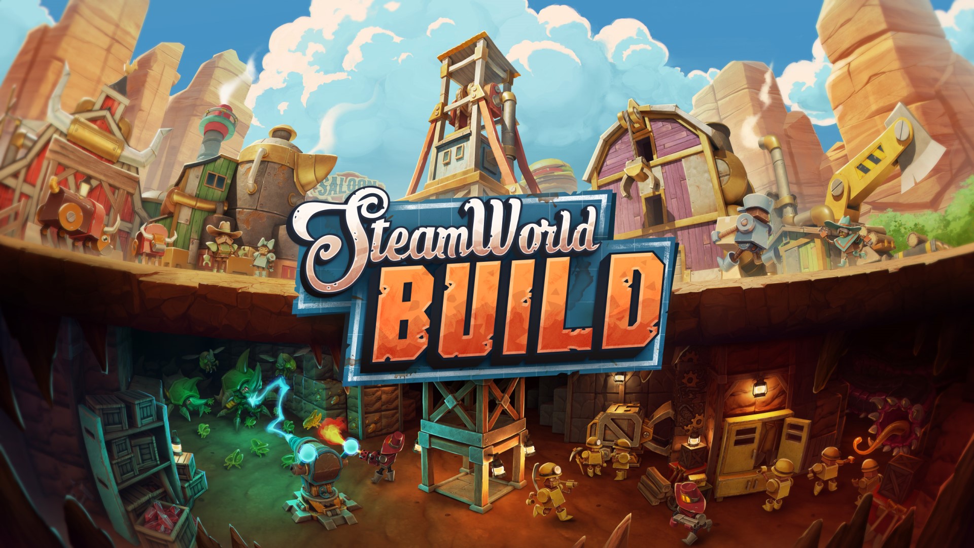 Impressões: SteamWorld Build (Multi): mineração de recursos